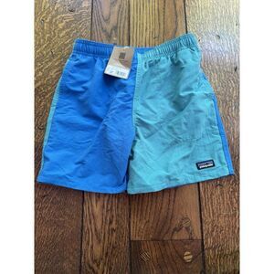Patagonia Kids Baggies Shorts 5" Lined 67036 Subtidal Blue Youth Large L 12